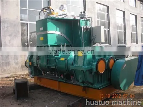 75l-24.5r/min turning-over type kneader to knead and mix rubber and plastics