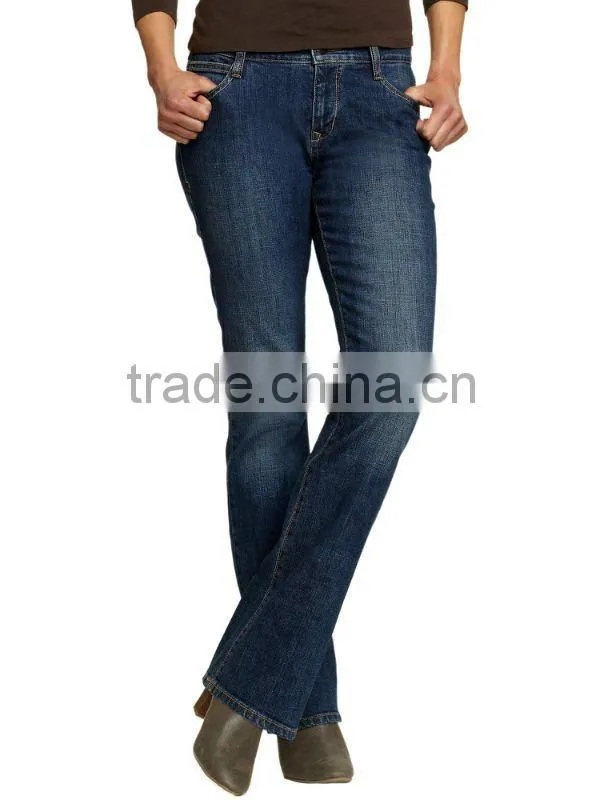 Women's Dreamer Boot-Cut Jeans, high quality cotton denim jeans women