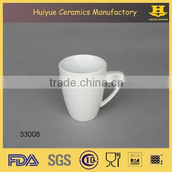 promotion mug, 250ml white mug, porcelain white mug