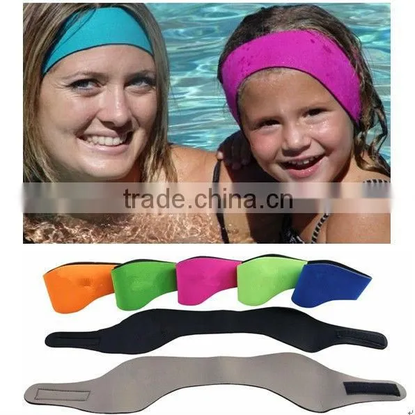 watersports product waterproof neoprene ear band for swimmer