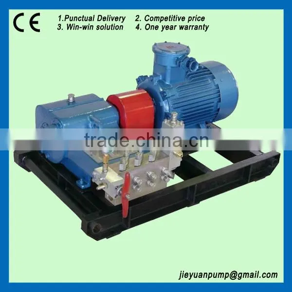 90~500bar electric motor drive pressure test pump high pressure pump