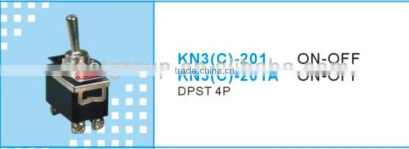 electrical toggle switch KN3(C)-201