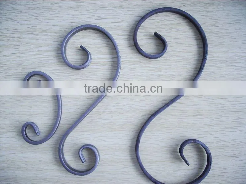 wrought iron ornamental scrolls