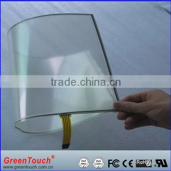 USB/RS232 19 inch 4 wire Resistive Touch Screen overlay