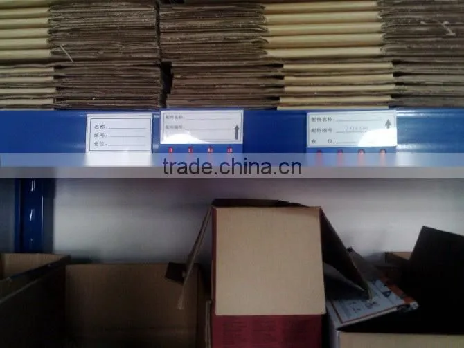 Moveable Magnetic Tag used on Metal Shelf