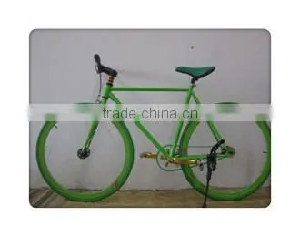 26" steel fixed gear bike with single speed