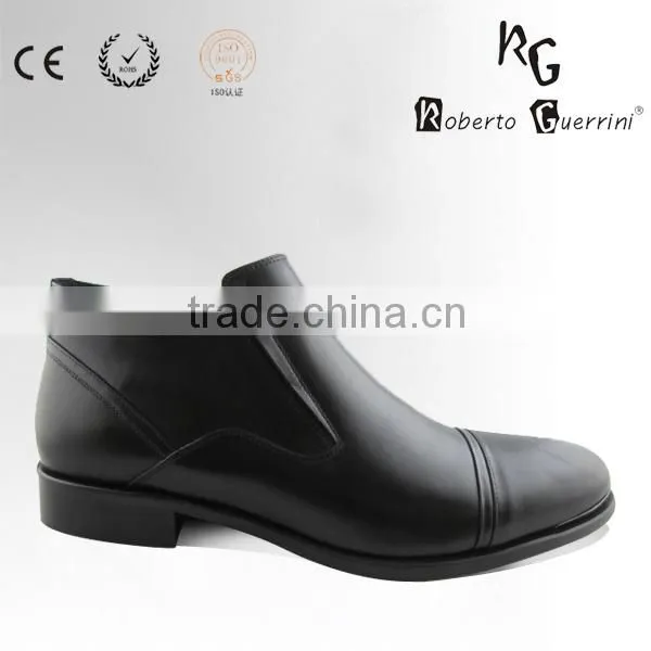 Genuine Leather wholesale rubber new model man shoe