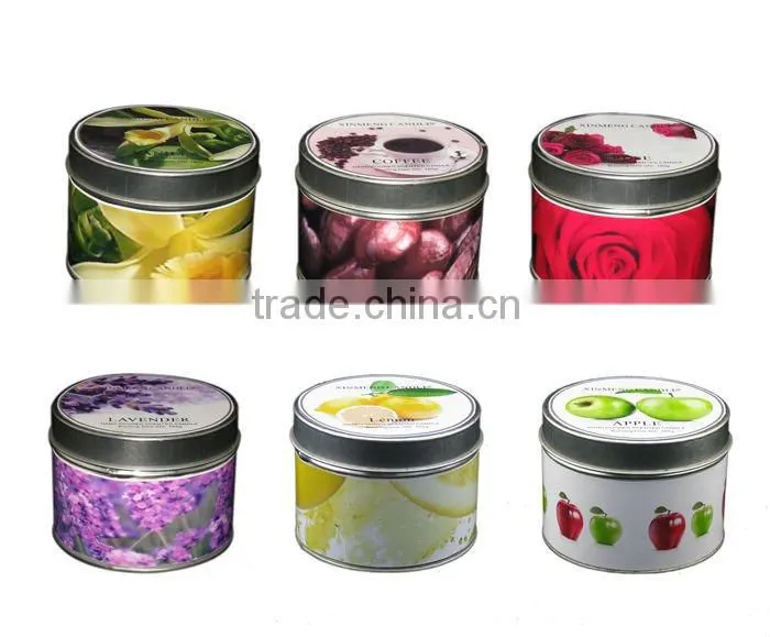 Candle in Tin