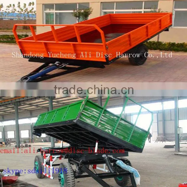 7CX-8T 4 wheel farm trailer for sale for Africa market 2016 ON PROMOTION