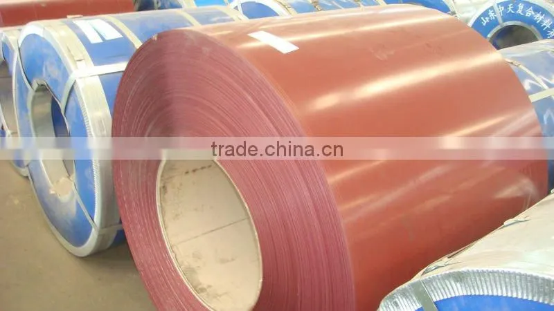 color coated steel coil with pallet