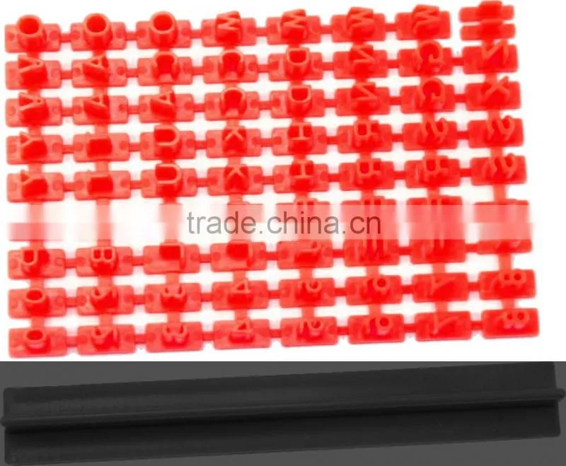 Newest ECHO-friendly Letter Cookie Mold and PP Dessert Cake Mould