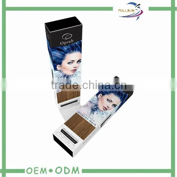 New Design small luxury High Quality custom hair packaging