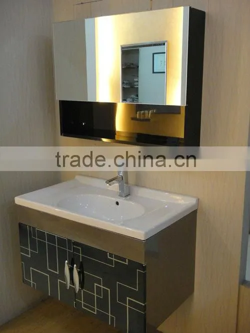bathroom vanity with mirror cabinet F-002