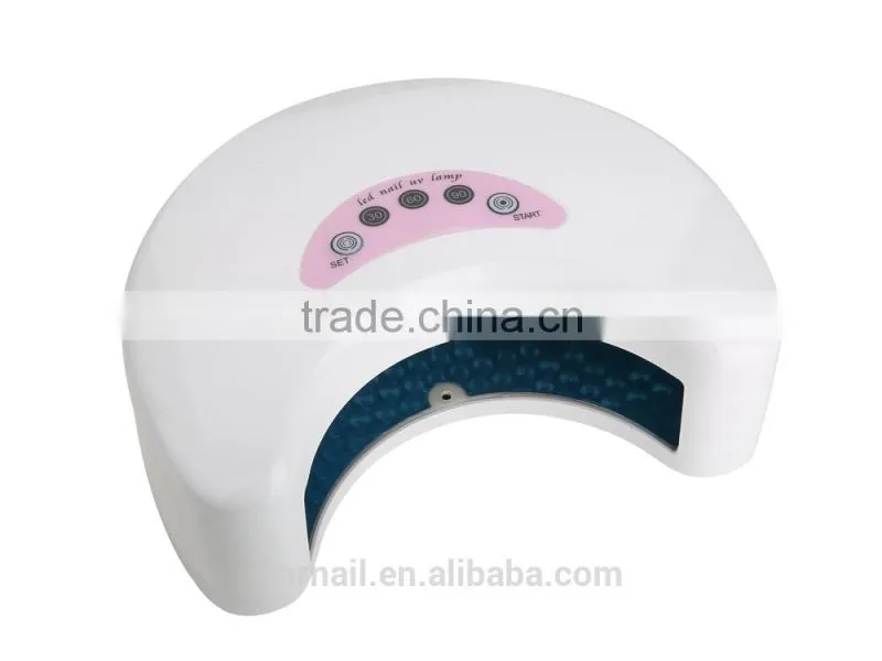 12w moon shaped CCFL UV Led Nail Lamp For Led Nail Gel led nail lamp