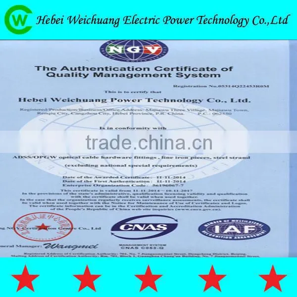 high voltage suspension clamp,preformed dead-end clamp