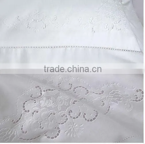 hand made embroidery bed sheet