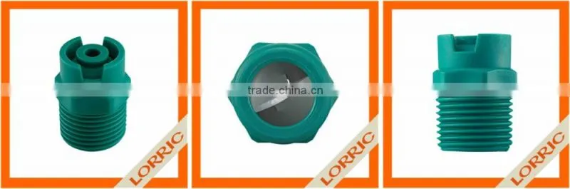 Taiwan nozzle manufacturer - KH series plastic full cone spray nozzle for cleaning