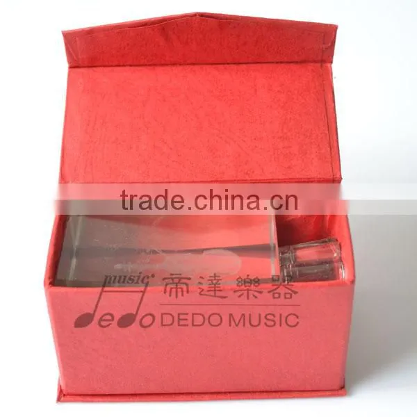 Trumpet3d crystal laser engraving gifts