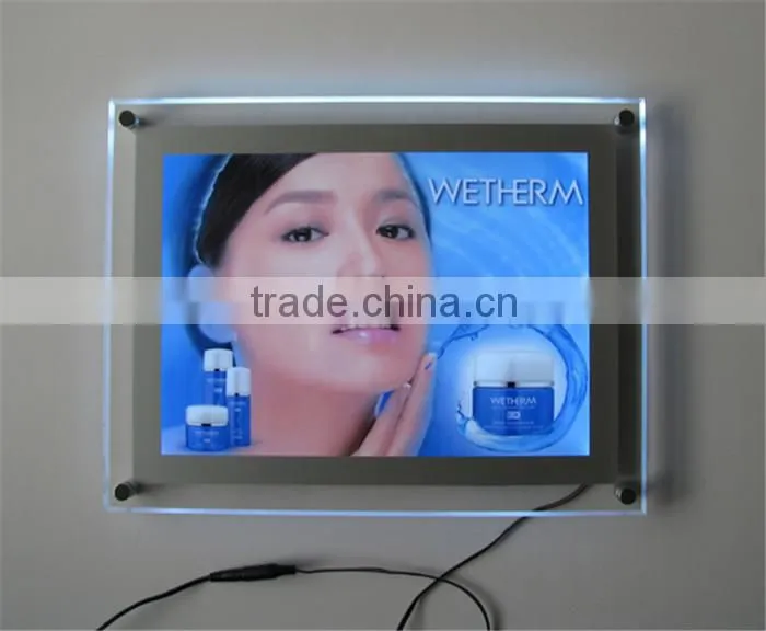 acrylic light box advertise signage