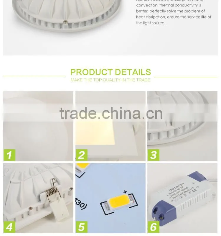 9W led soffit lighting