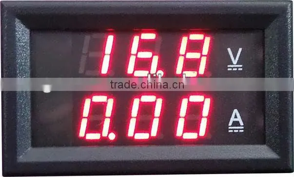 2 IN 1 Digital Amp/Volt Meter voltmeter Ammeter Measuring Range DC 4.5-30V / 5A