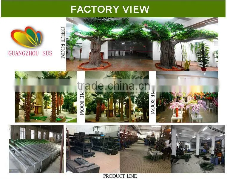 Outdoor artificial coconut palm tree customized artificial coconut tree