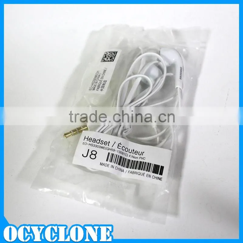 3.5mm original stero earphone for samsung galaxy note 3 s4 s5 note 4 with high quality