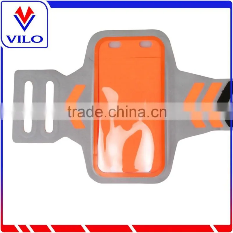 New Arrival Reflective Lycra Running Armband Case For iPhone 6 Sports Armband