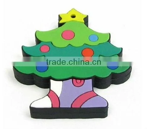 Custom christmas tree usb flash drive