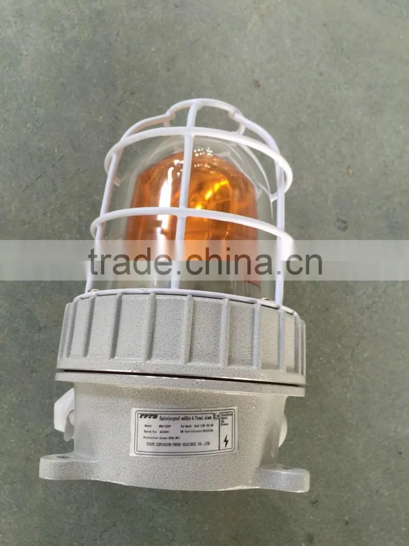 BBJ Flame proof audible and visual flashing light with high quality