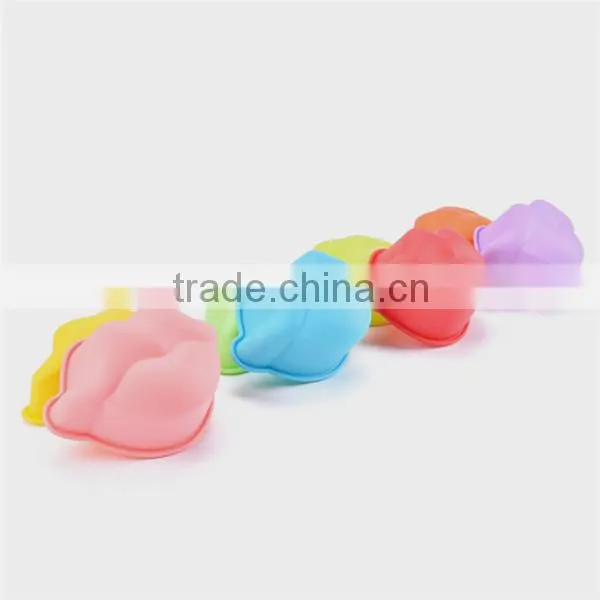 Fancy style silicone cupcake baking cups