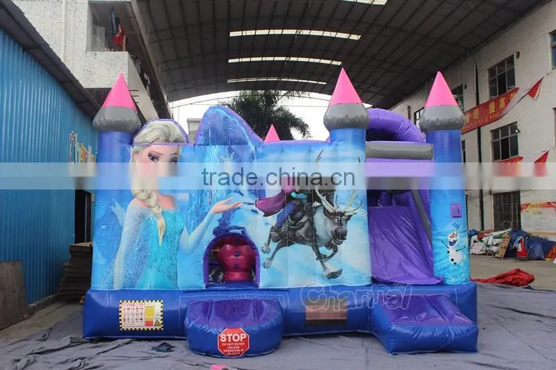 commercial inflatable frozen bouncy bouncer castle