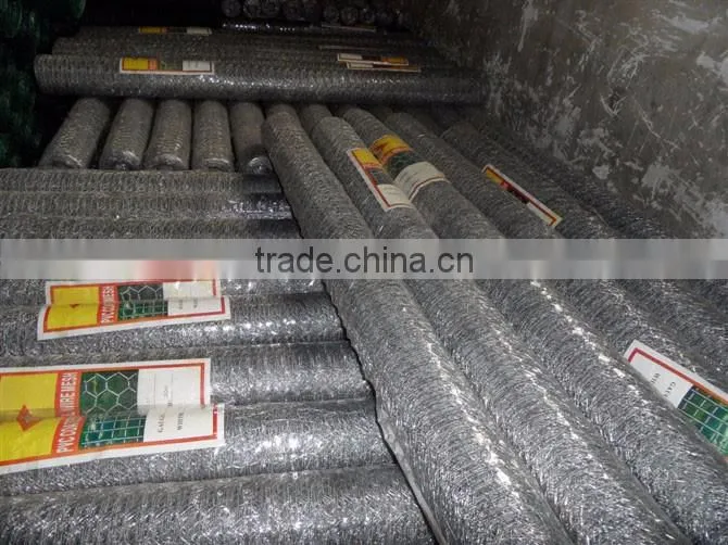 pvc coated blue color green color hexagonal wire mesh