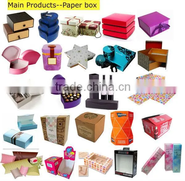 black shoes paper box made in China