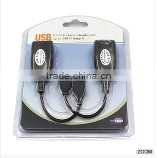 2016 new product Convenient USB extender by RJ45 for cctv system