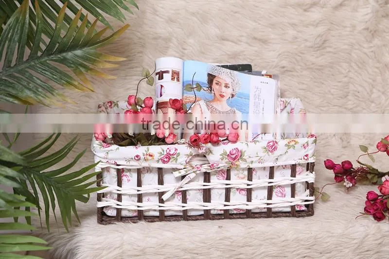7 hand woven - pastoral style - straw - Storage Basket - Storage Basket - water basket - sundry basket - woven baskets