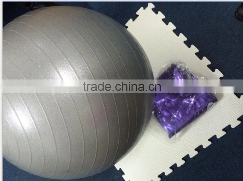 Ningbo Virson Anti Burst Tested PVC Yoga Ball with Custom logo