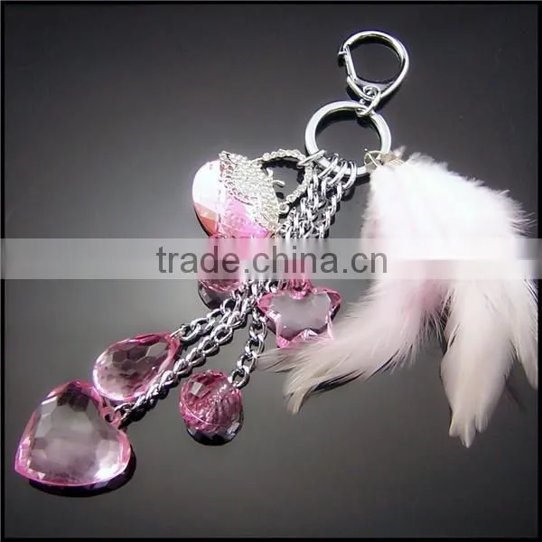 Fashion Ocean Crystal Keychain,Nautical Keychain,metal keychain