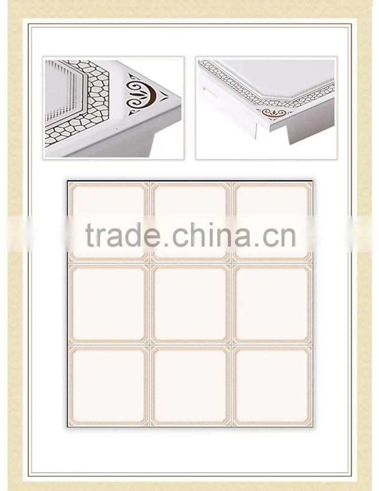 BJ122 Glossy finish bright kitchen ceiling light, kitchen integrated ceiling 300X300