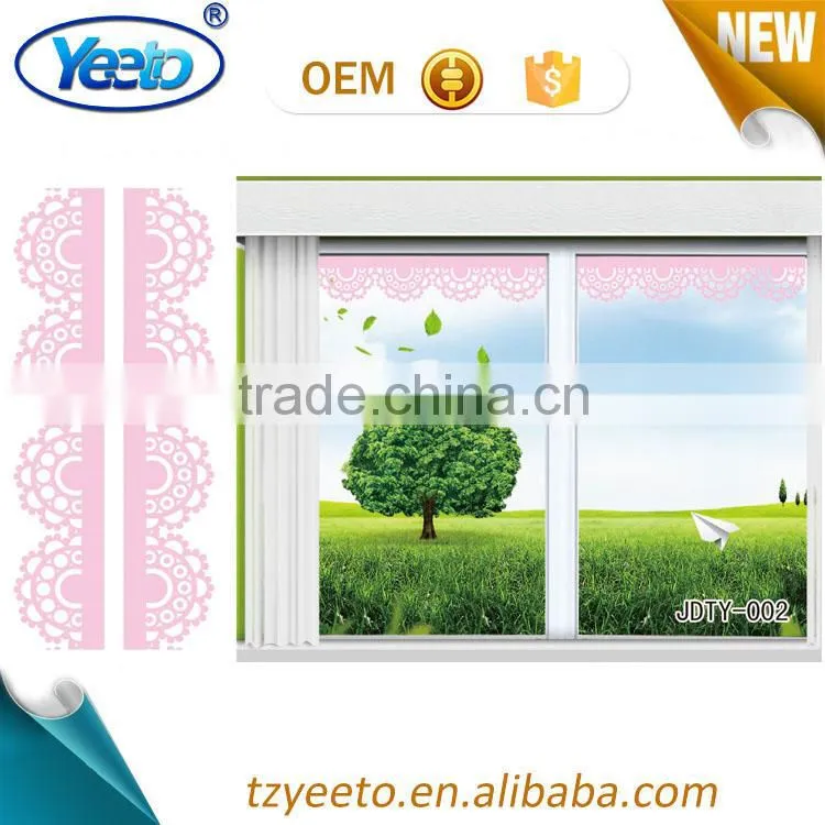 Clear Decal Printing PVC Window Static Cling Film