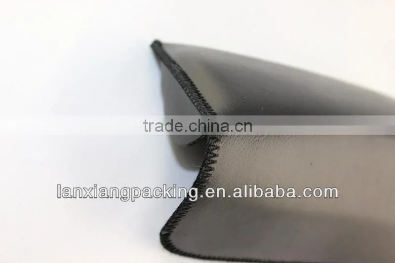 Fashion soft leather sunglass case