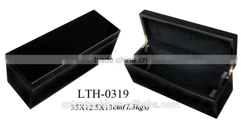 logo customized wooden packing box wholesale