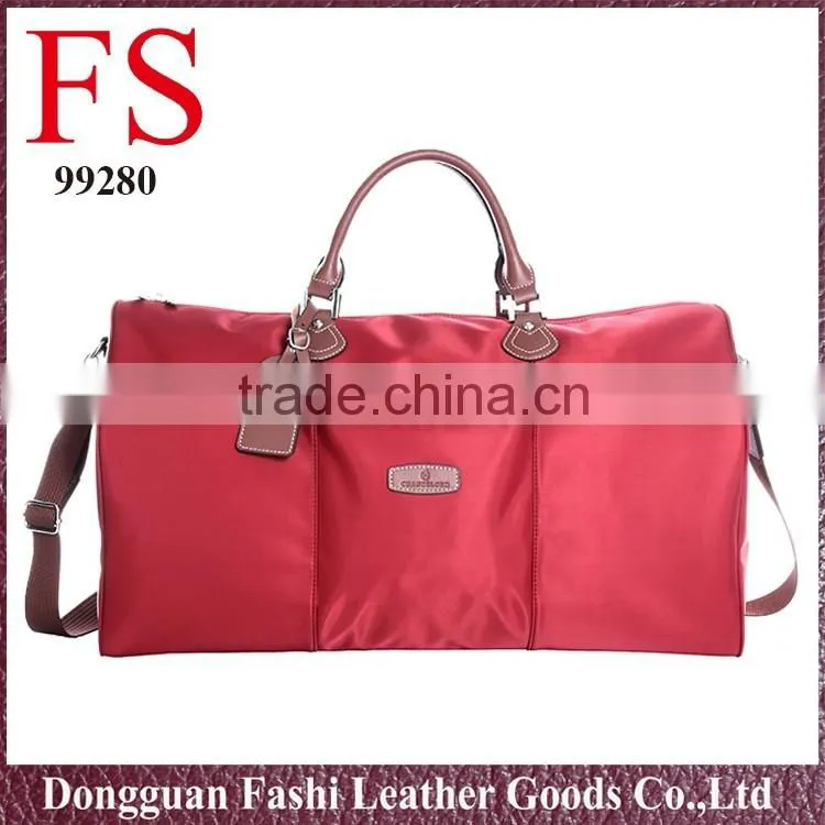 ladies nylon high quality travel bag brand big bag