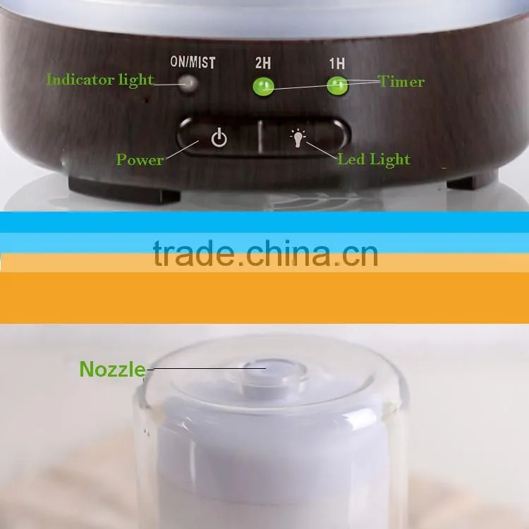 Transparent 120ml oil aroma diffuser for sale essential diffuser