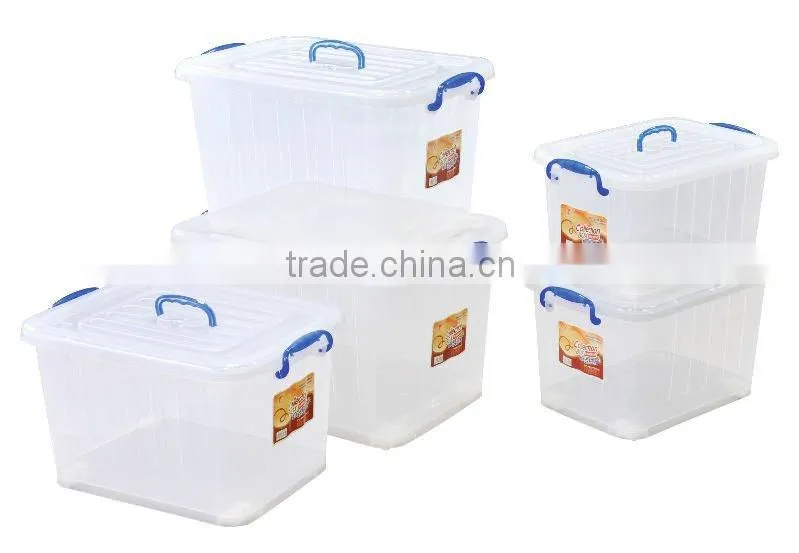 pp transparent storage box 60L