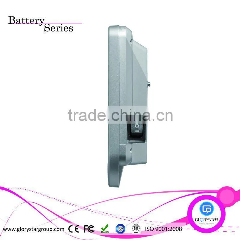 Battery power 7 inch pos video tv display
