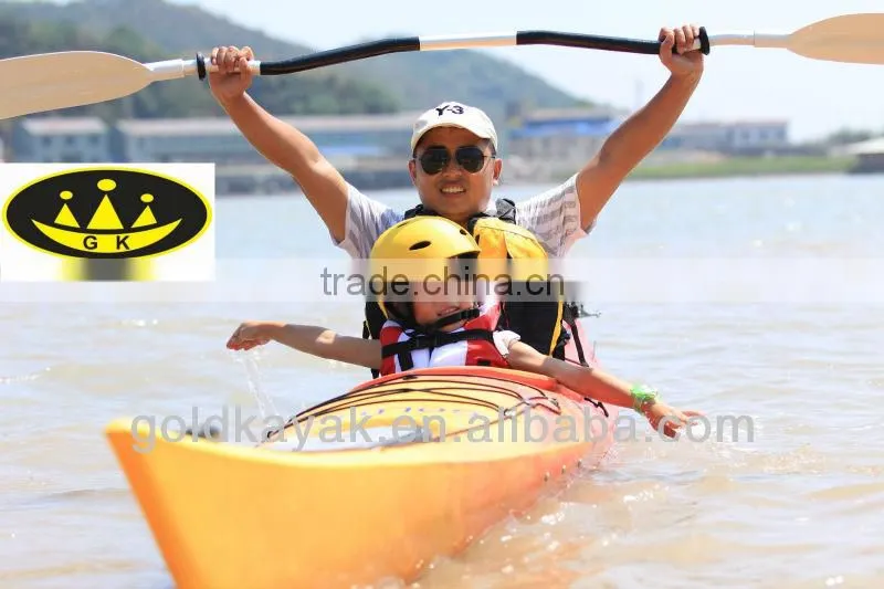 Plastic single sea kayak