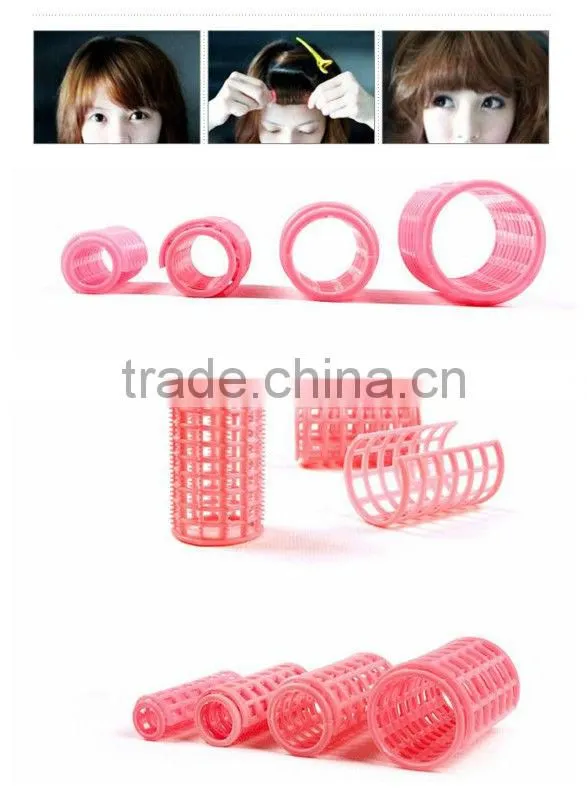 Small snap on hair rollers professional /Plastic hair roller /Salon hair rollers