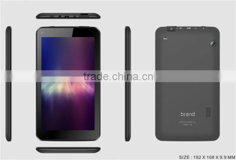 2016 New arrival 7inch cheapest tablet pc MQ702 MTK8163 Quad core Android 5.1 low price Tablet PC 512MB +8GB memory laptop