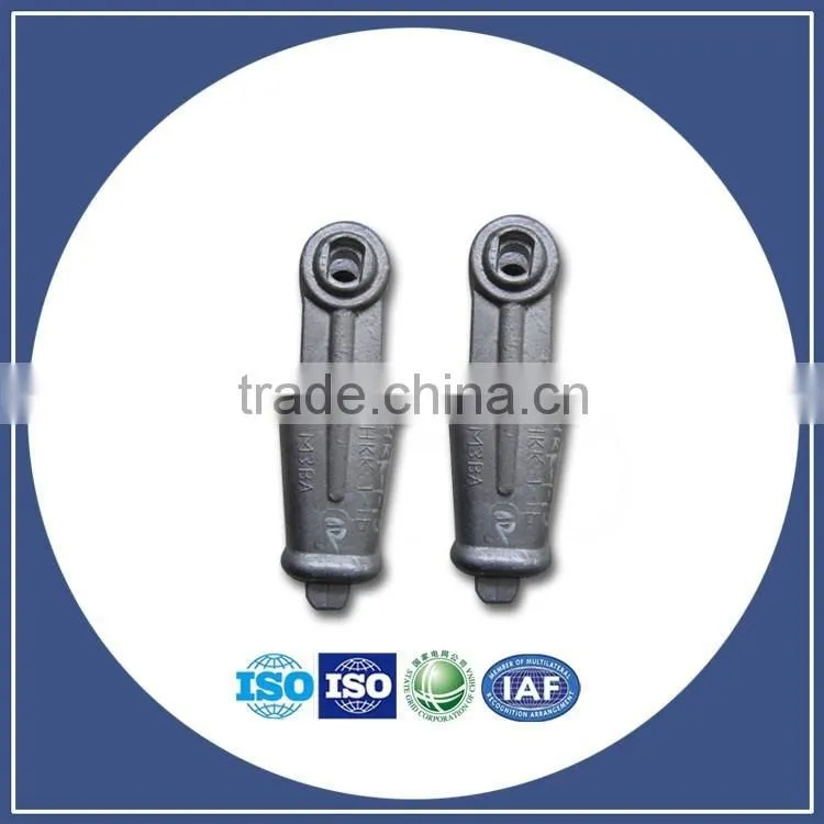 NE (NX) wedge type Clamps insulated wedge clamp Galvanized steeel ftth cable wedge clamp